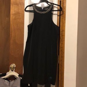black dress from express